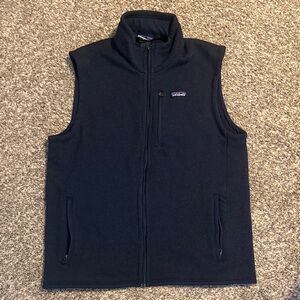 Patagonia Midnight Blue Sleeveless Fleece
